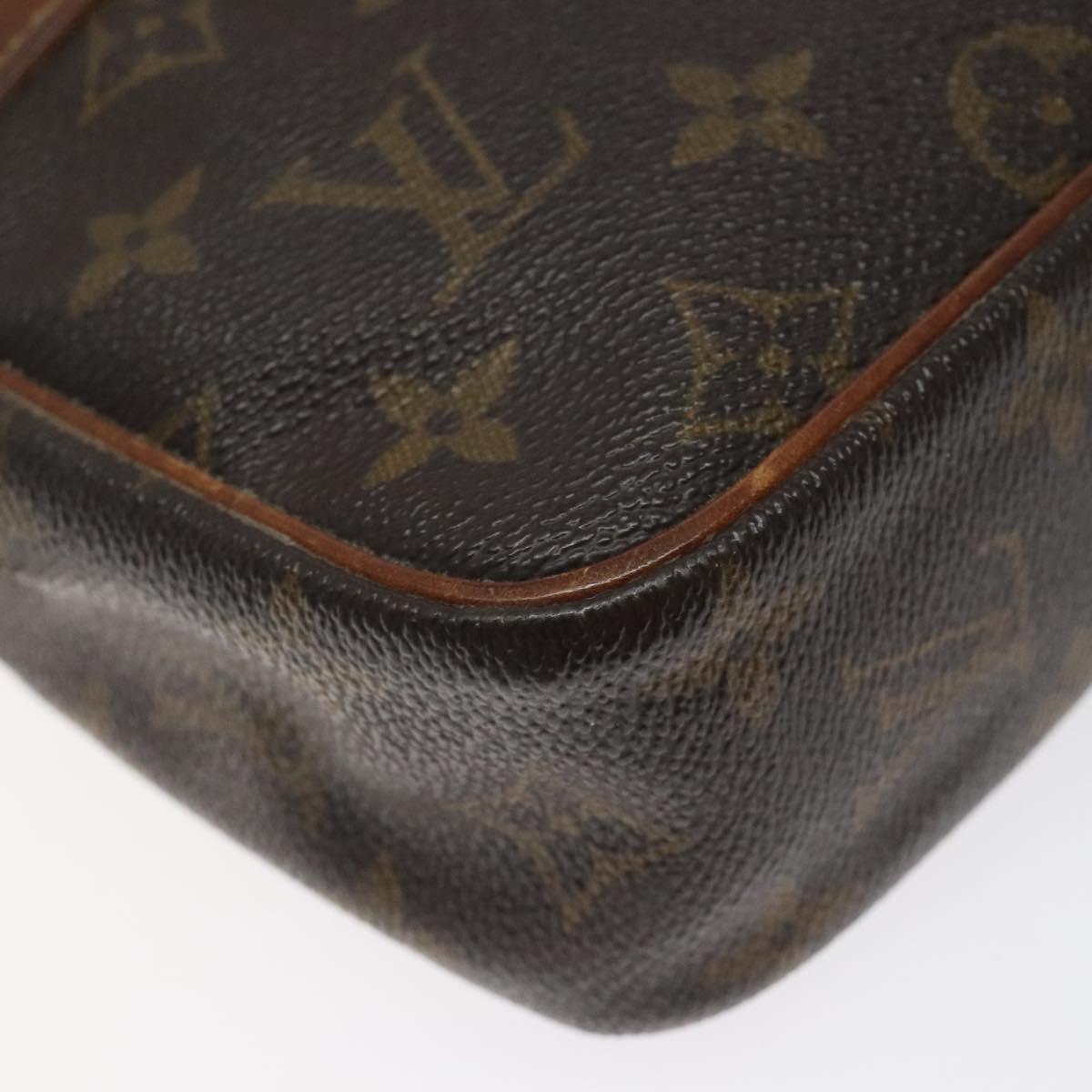 LOUIS VUITTON Monogram Compiegne 23 Clutch Bag M51847 LV Auth am8359