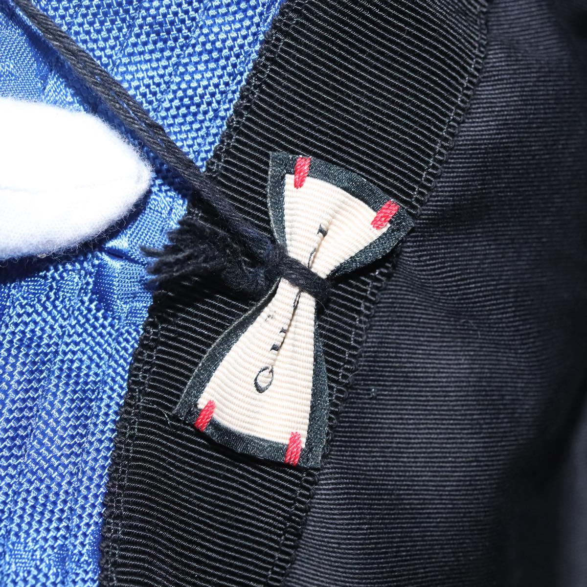 GUCCI GG Canvas Off The Grid Bucket Hat M Blue 627115 Auth am8448