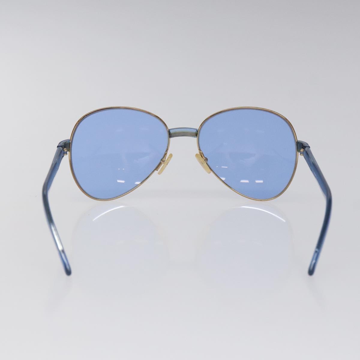 GUCCI Sunglasses plastic Blue Auth am8462