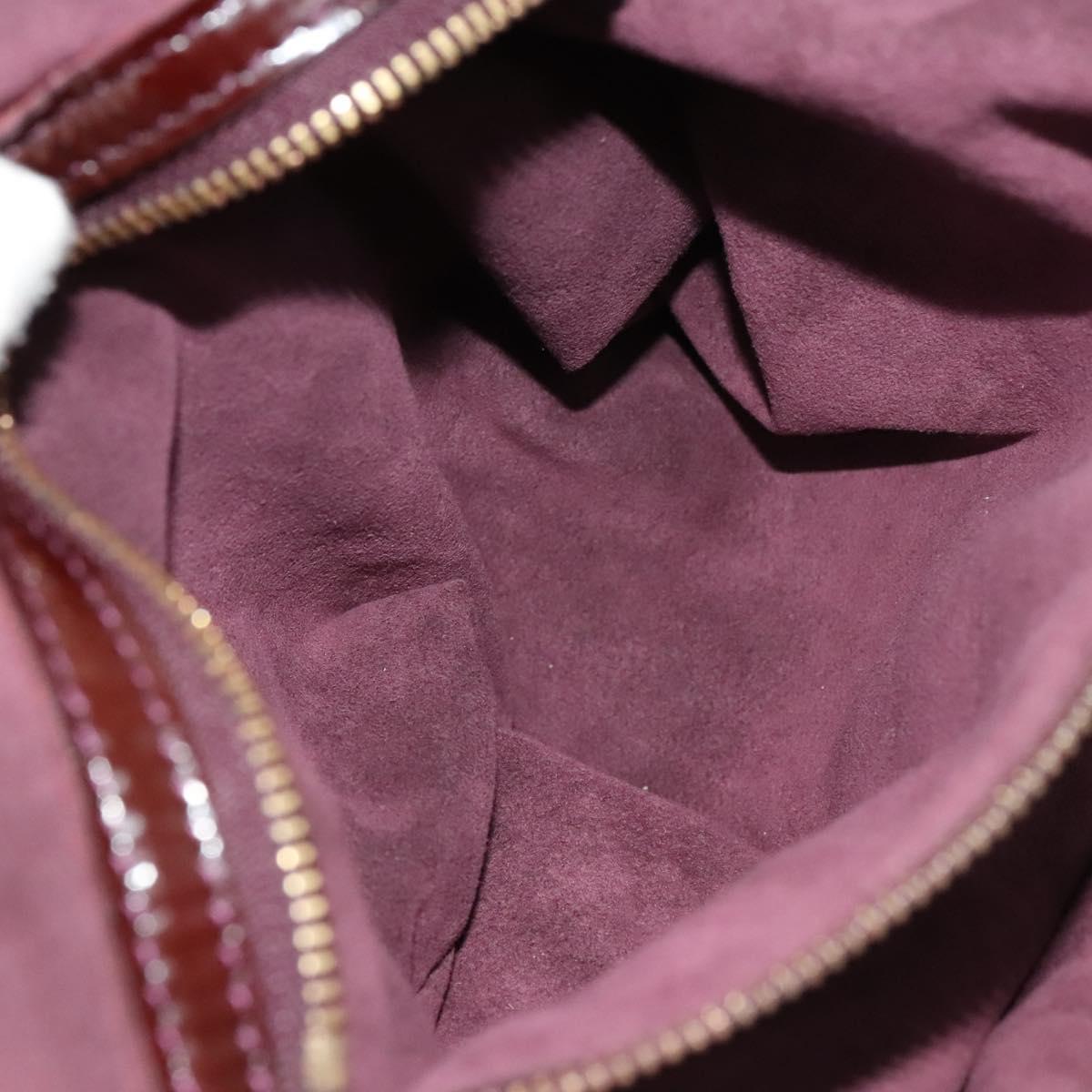 LOUIS VUITTON Mahina Surya XL Tote Bag Enamel Purple LV Auth am8556