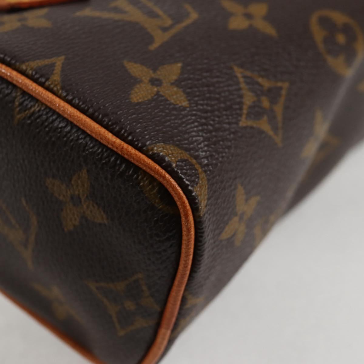 LOUIS VUITTON Monogram Mini Speedy Hand Bag M41534 LV Auth am8561V