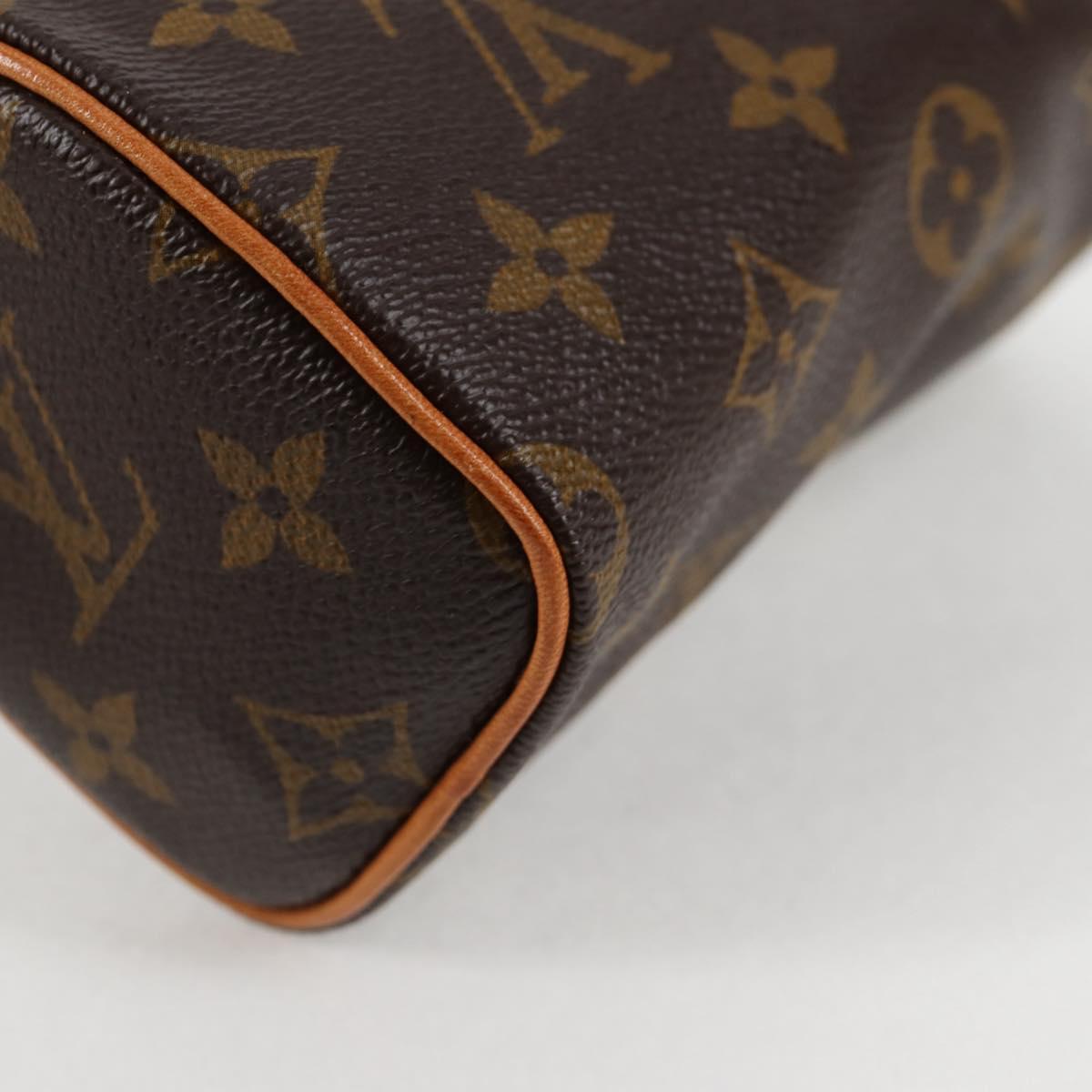 LOUIS VUITTON Monogram Mini Speedy Hand Bag M41534 LV Auth am8561V