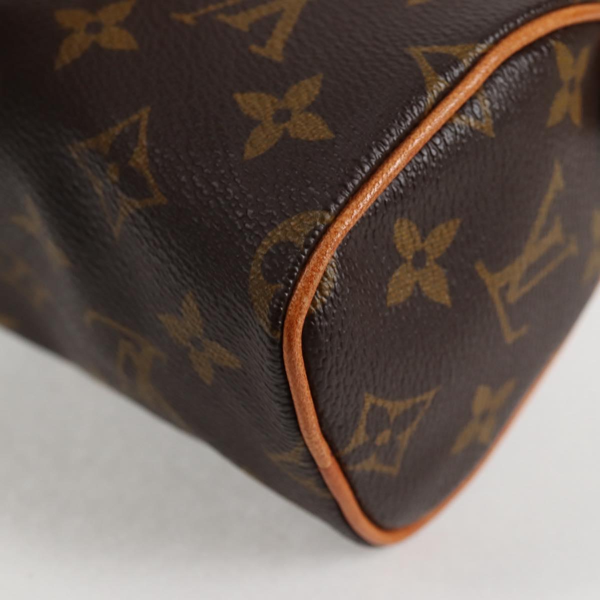 LOUIS VUITTON Monogram Mini Speedy Hand Bag M41534 LV Auth am8561V