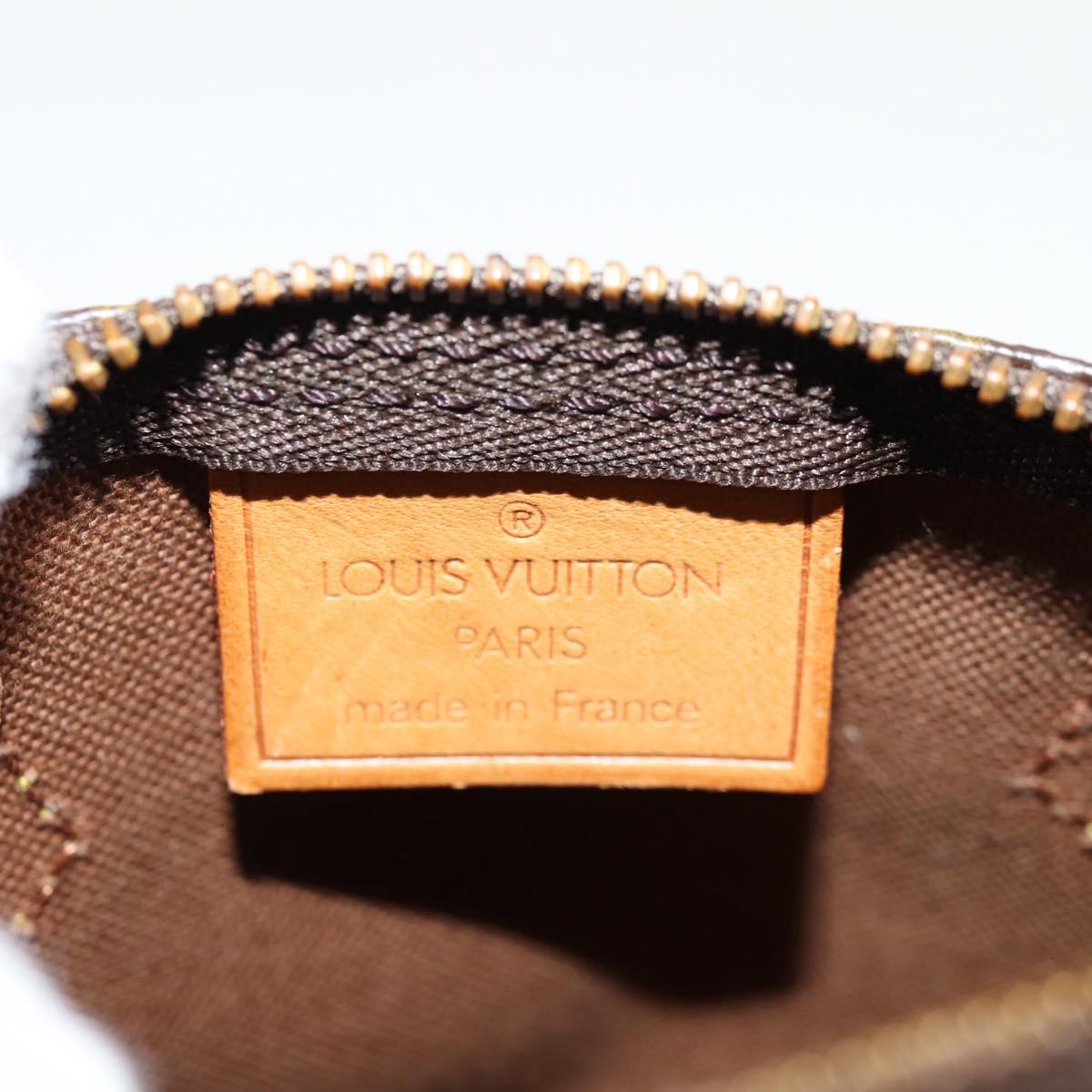 LOUIS VUITTON Monogram Mini Speedy Hand Bag M41534 LV Auth am8561V