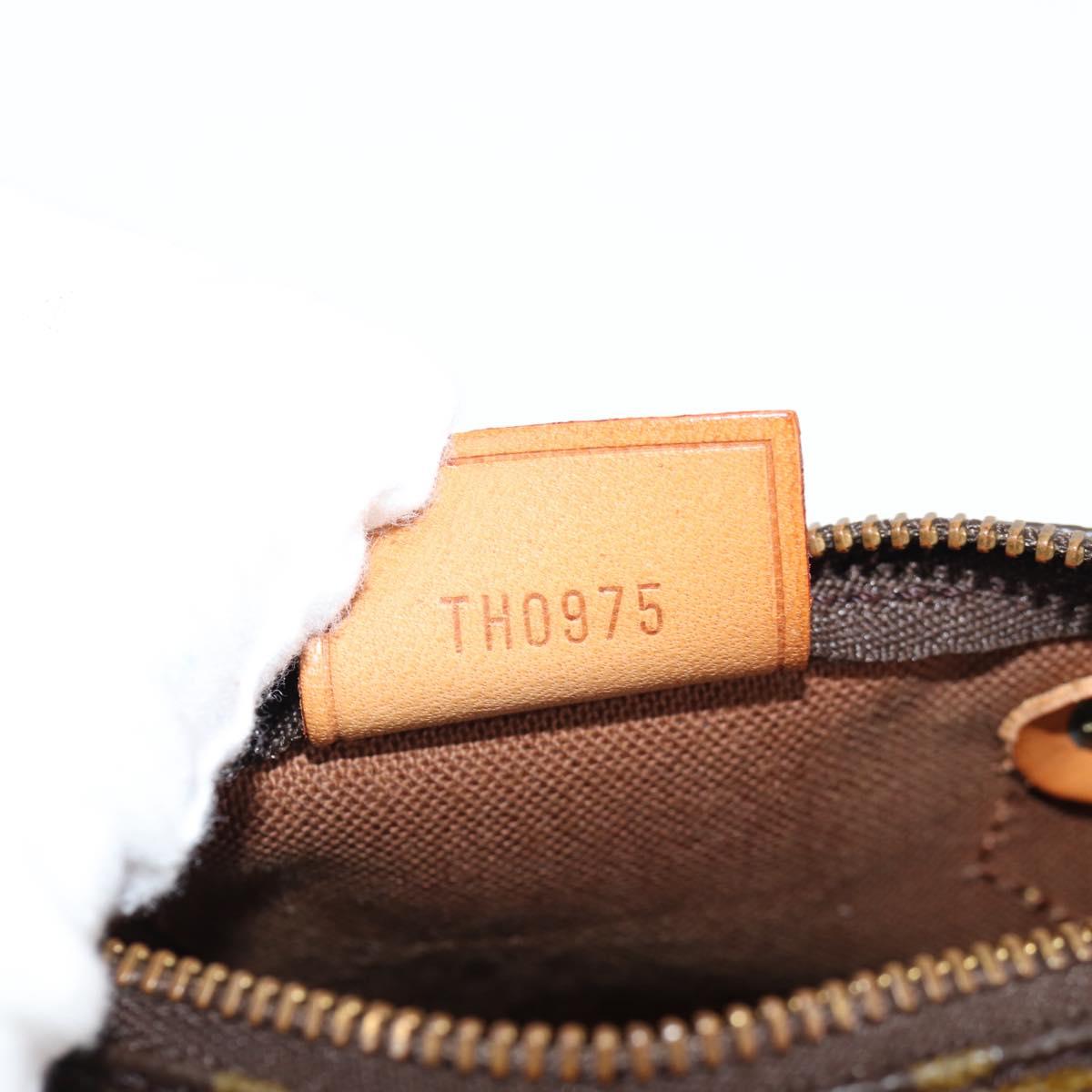 LOUIS VUITTON Monogram Mini Speedy Hand Bag M41534 LV Auth am8561V