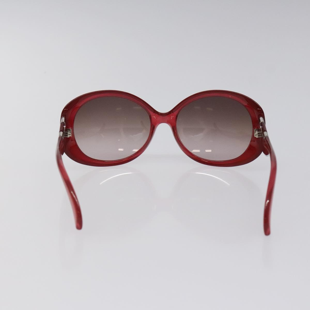 FENDI Sunglasses plastic Red Auth am8594
