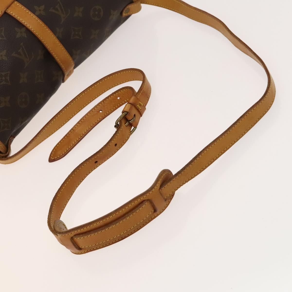 LOUIS VUITTON Monogram Saumur 30 Shoulder Bag M42256 LV Auth am8612