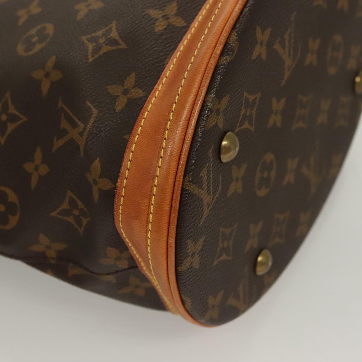 LOUIS VUITTON Monogram Bucket PM Shoulder Bag M42238 LV Auth am8679