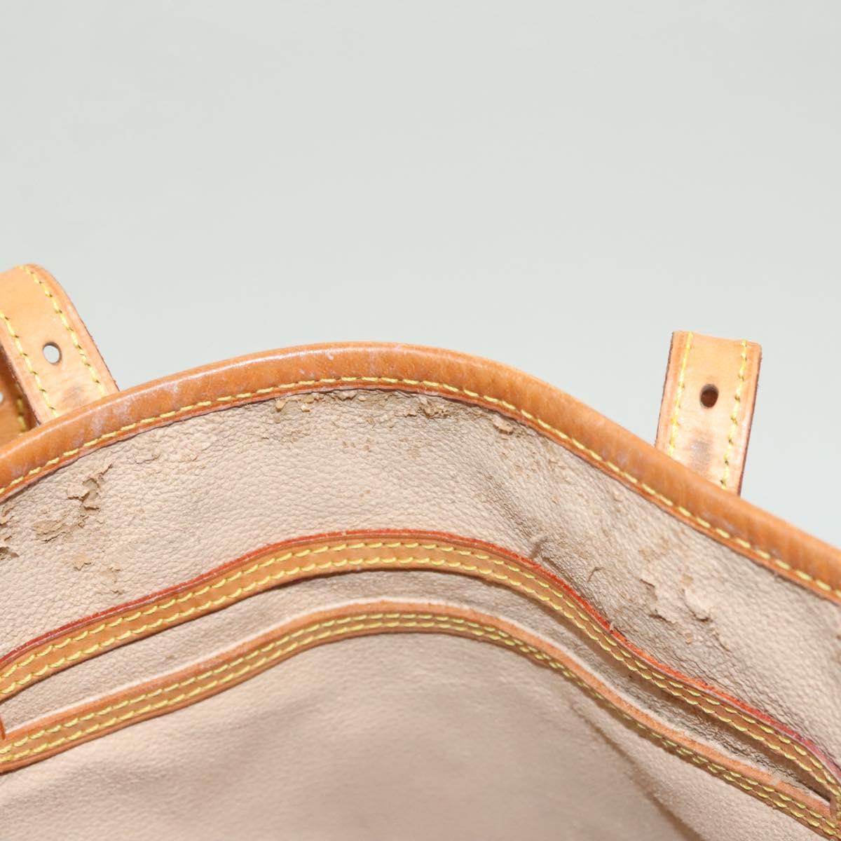 LOUIS VUITTON Monogram Bucket PM Shoulder Bag M42238 LV Auth am8679