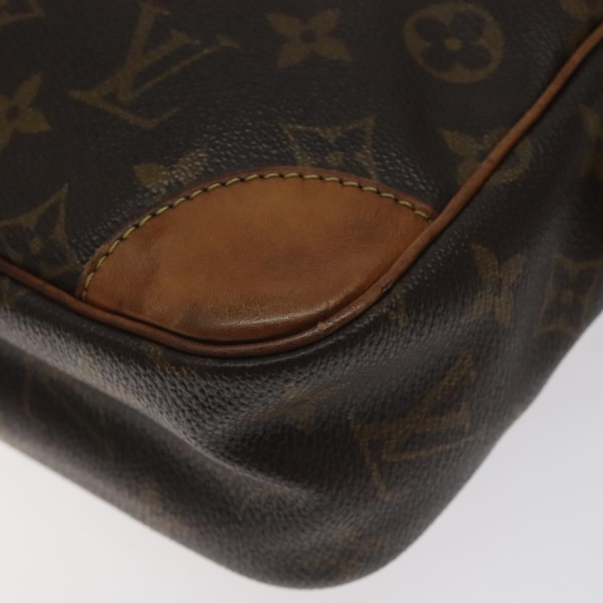LOUIS VUITTON Monogram Compiegne 28 Clutch Bag M51845 LV Auth am8680