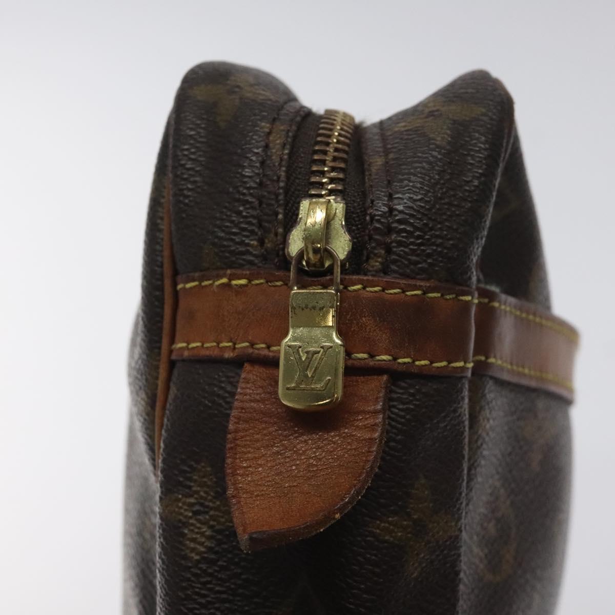 LOUIS VUITTON Monogram Compiegne 28 Clutch Bag M51845 LV Auth am8680