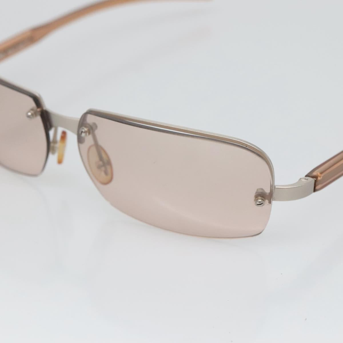 PRADA Sunglasses plastic Brown Auth am8700