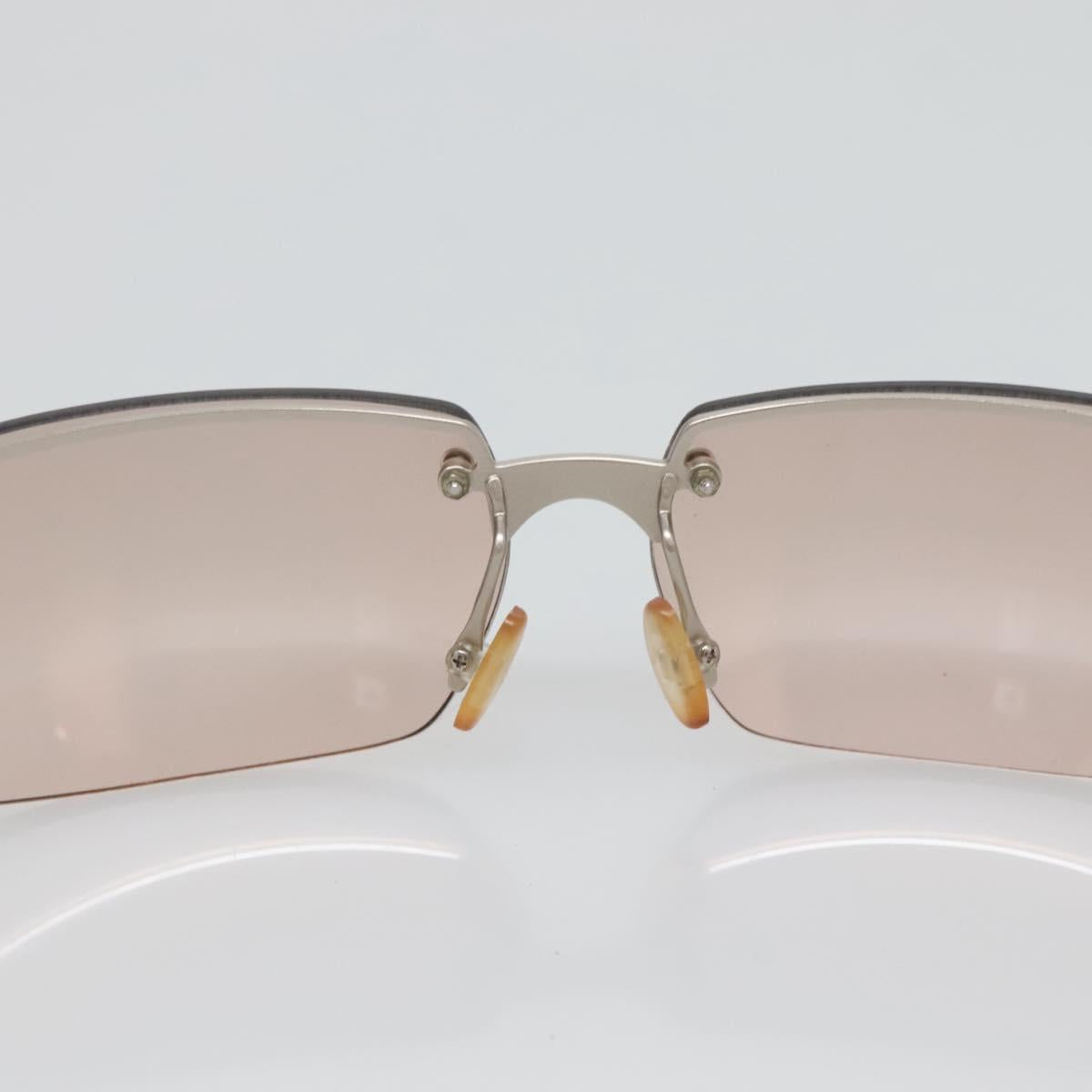 PRADA Sunglasses plastic Brown Auth am8700