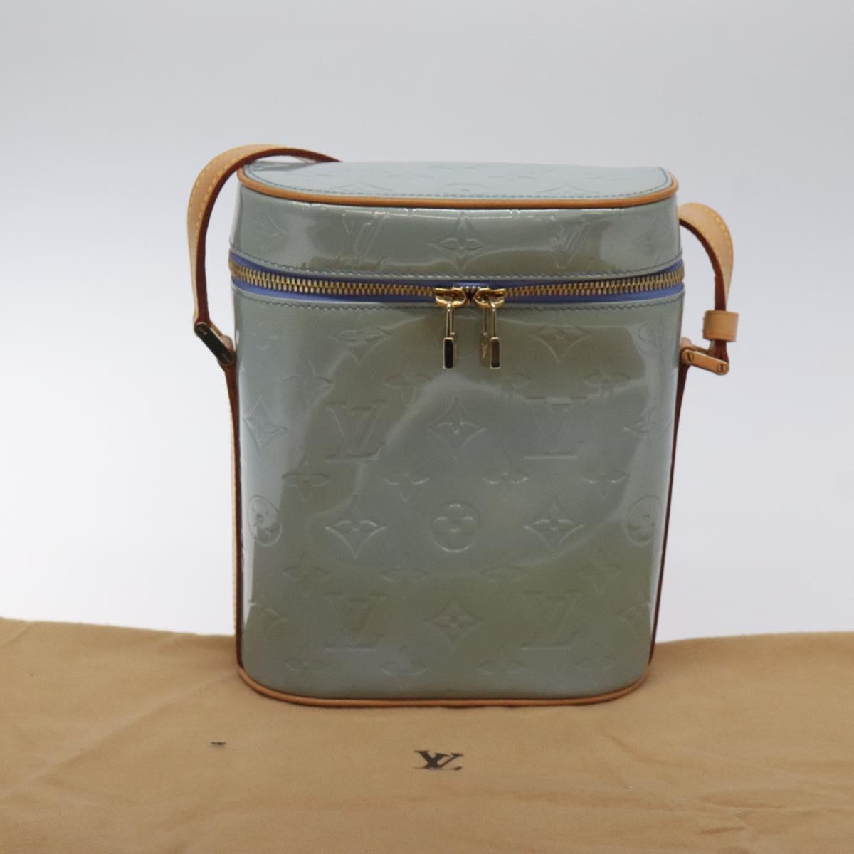 LOUIS VUITTON Monogram Vernis Sullivan Vertical Bag Lavande M91258 Auth am8703