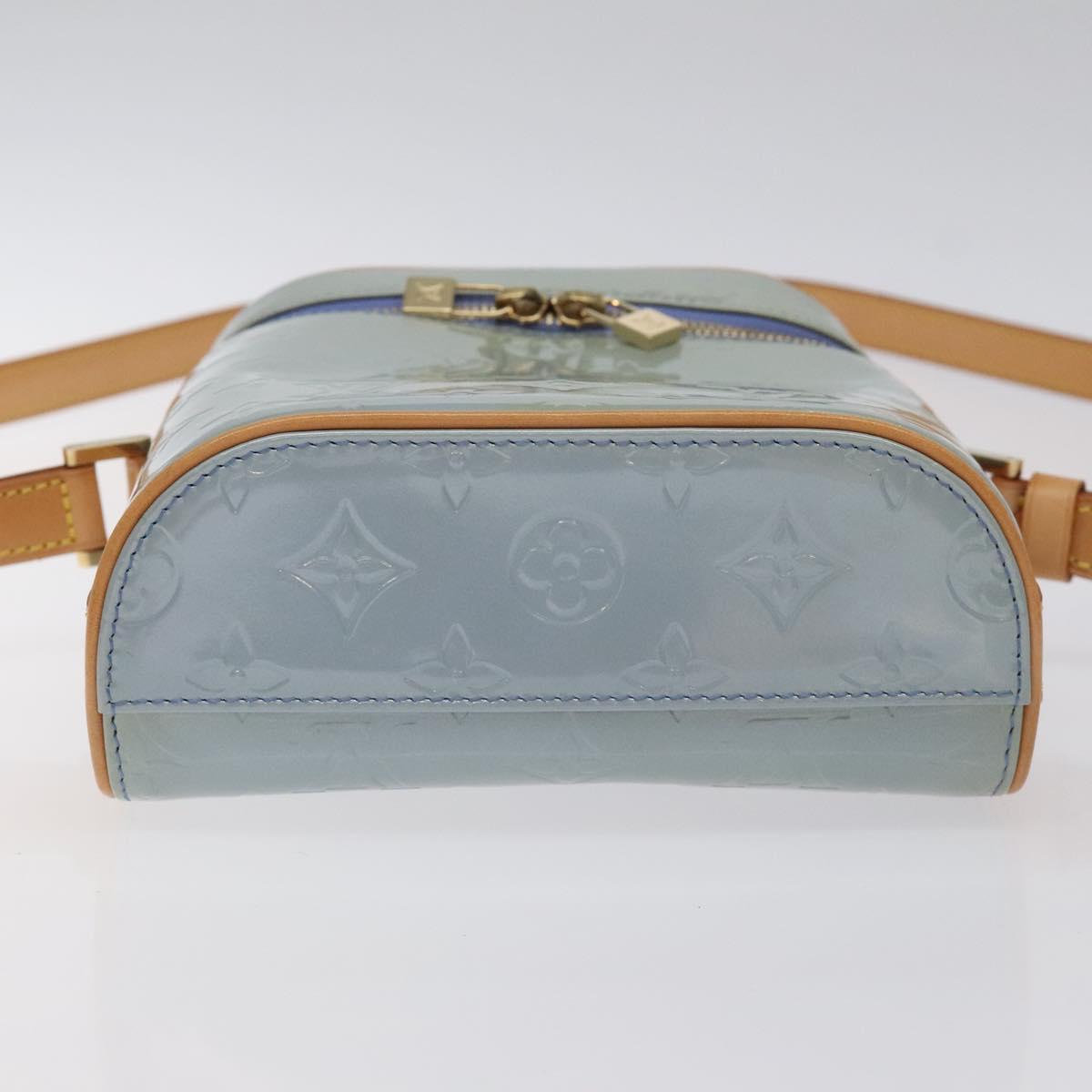 LOUIS VUITTON Monogram Vernis Sullivan Vertical Bag Lavande M91258 Auth am8703