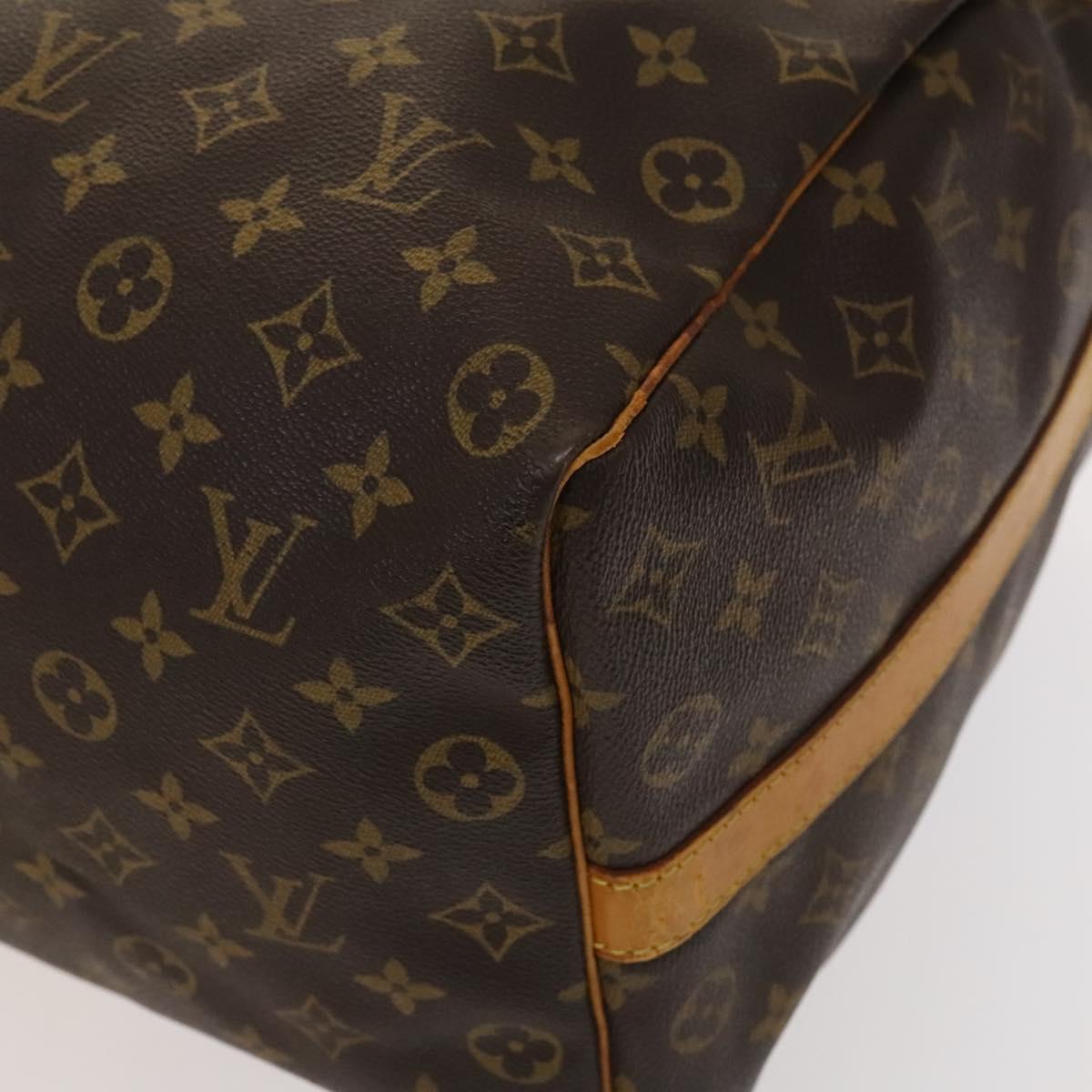 LOUIS VUITTON Monogram Keepall Bandouliere 50 Boston Bag M41416 LV Auth am8704