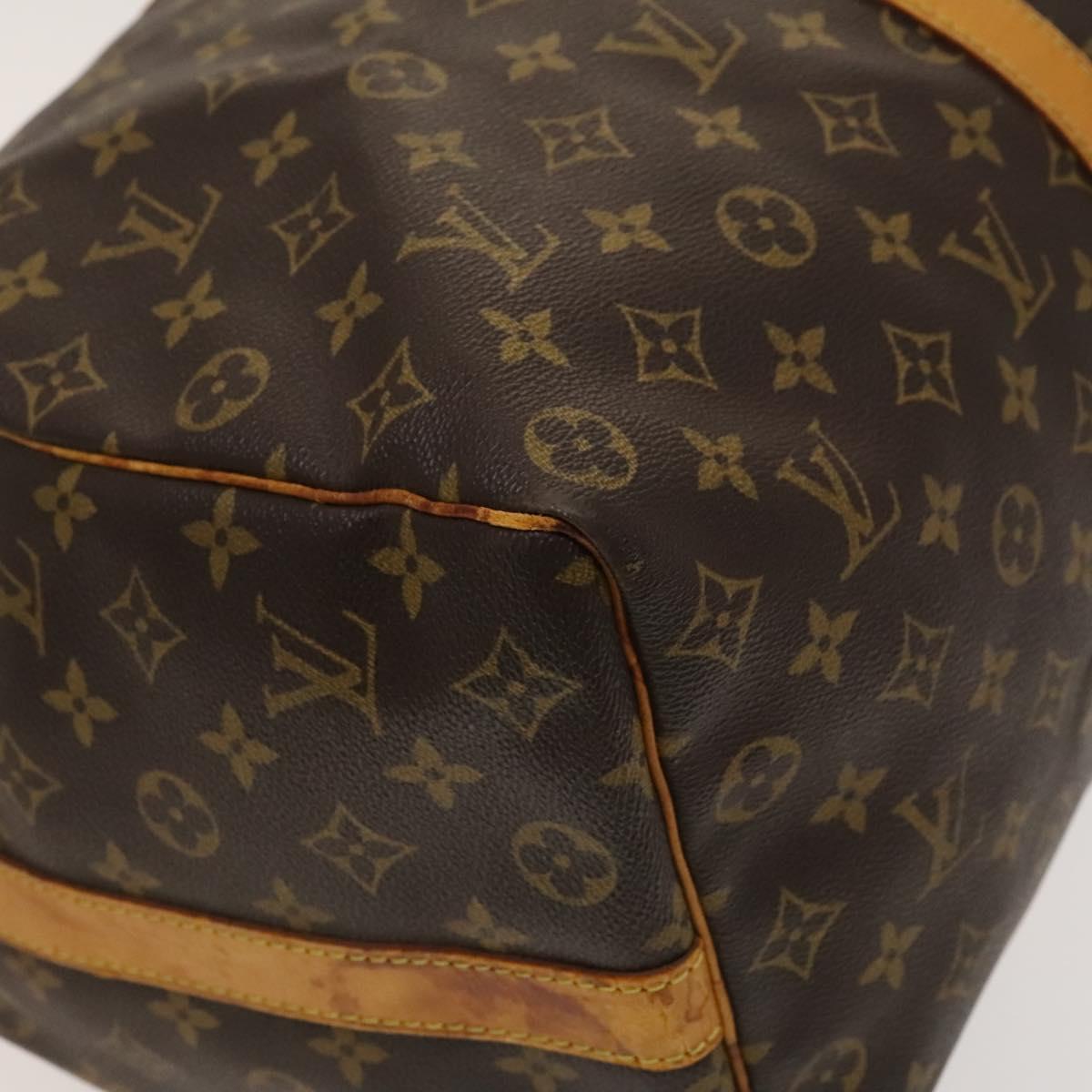 LOUIS VUITTON Monogram Keepall Bandouliere 50 Boston Bag M41416 LV Auth am8704