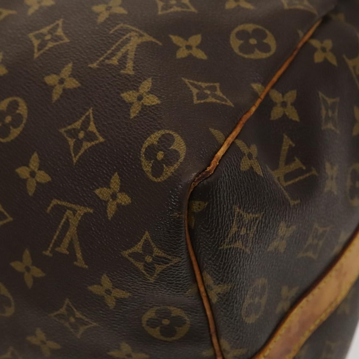LOUIS VUITTON Monogram Keepall Bandouliere 50 Boston Bag M41416 LV Auth am8704