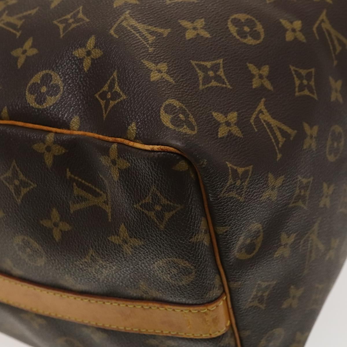 LOUIS VUITTON Monogram Keepall Bandouliere 50 Boston Bag M41416 LV Auth am8704