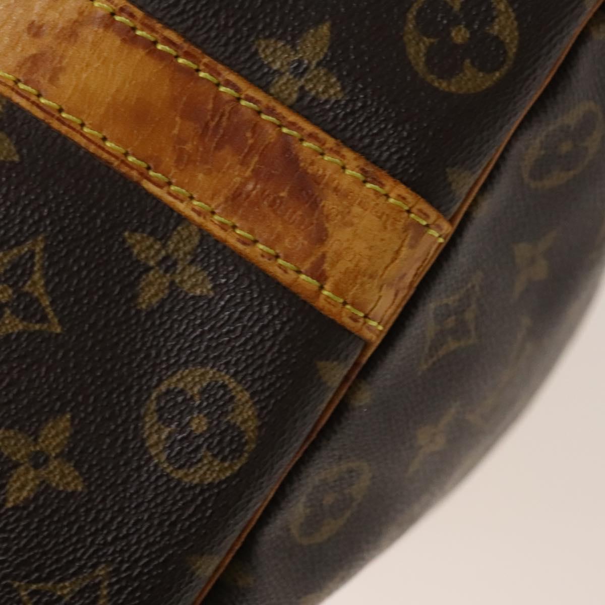LOUIS VUITTON Monogram Keepall Bandouliere 50 Boston Bag M41416 LV Auth am8704