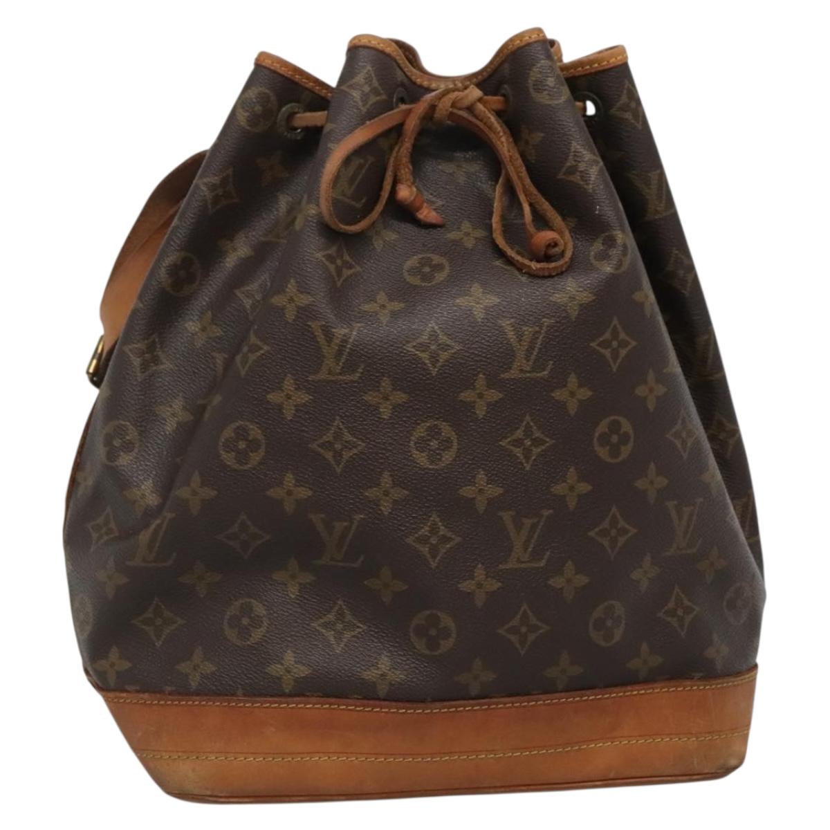 LOUIS VUITTON Monogram Noe Shoulder Bag M42224 LV Auth am8736