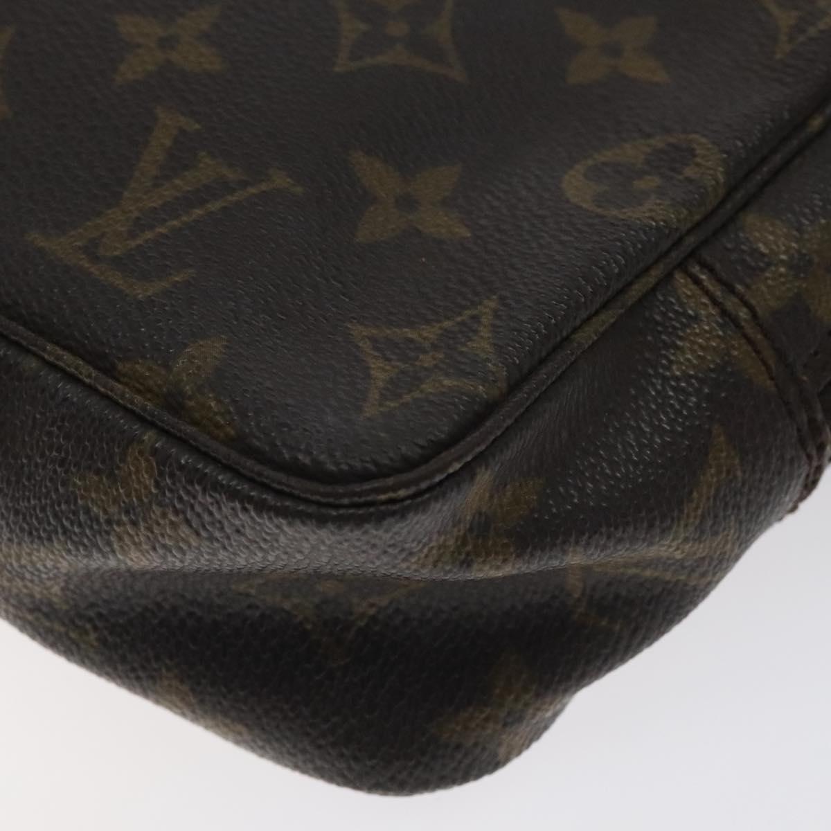 LOUIS VUITTON Monogram Trousse Toilette 18 Pouch M47526 LV Auth am8748