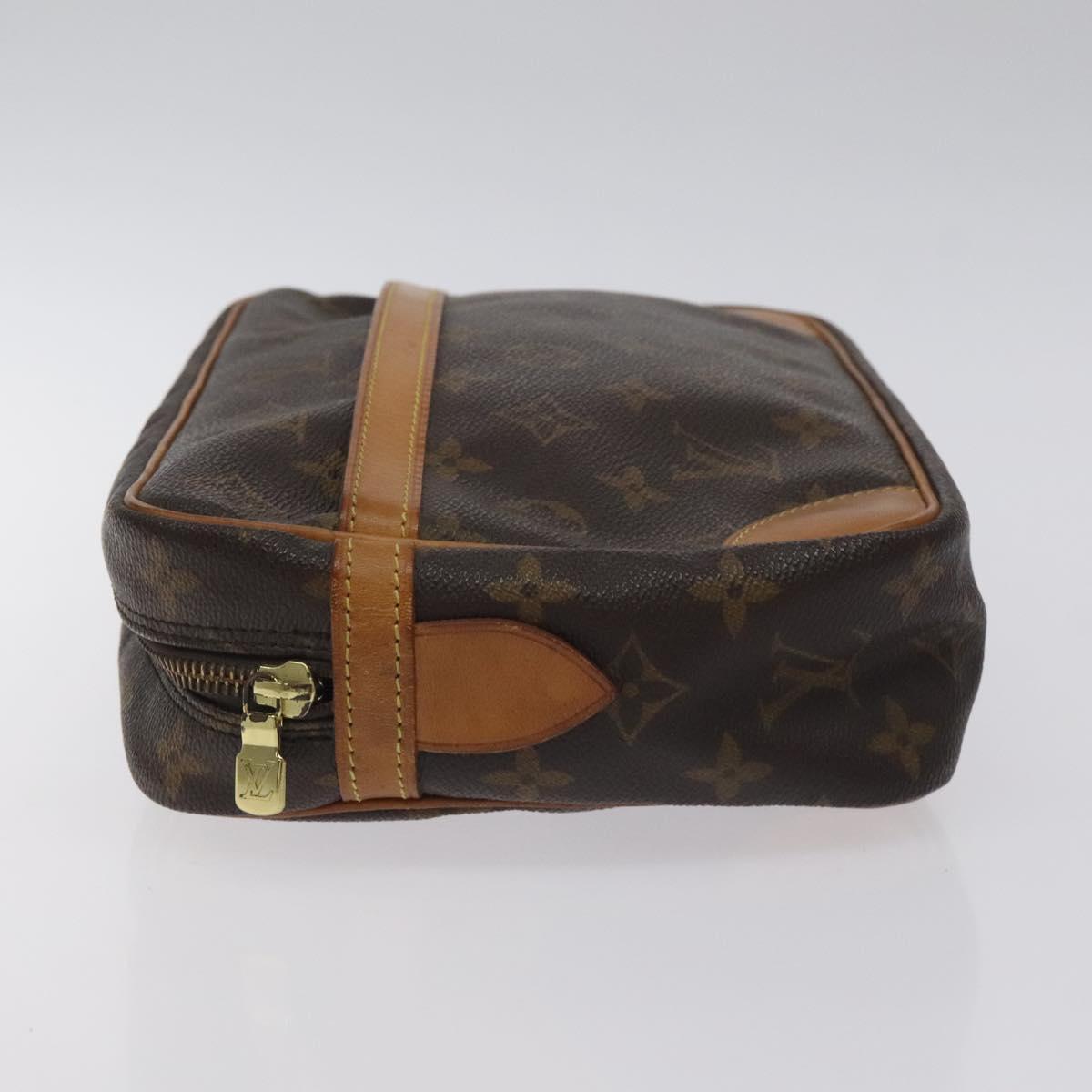 LOUIS VUITTON Monogram Compiegne 28 Clutch Bag M51845 LV Auth am8752