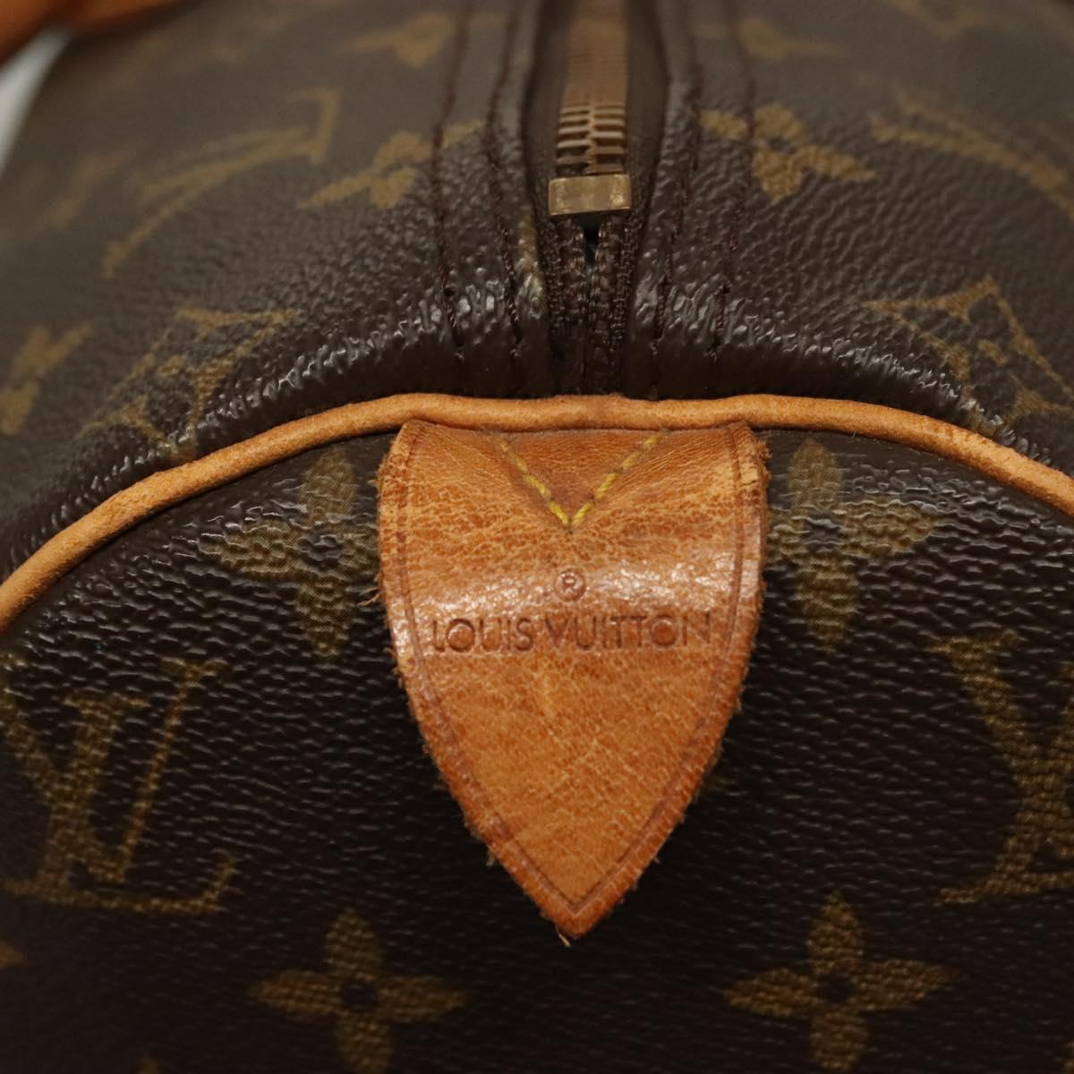 LOUIS VUITTON Monogram Speedy 40 Hand Bag M41522 LV Auth am8754