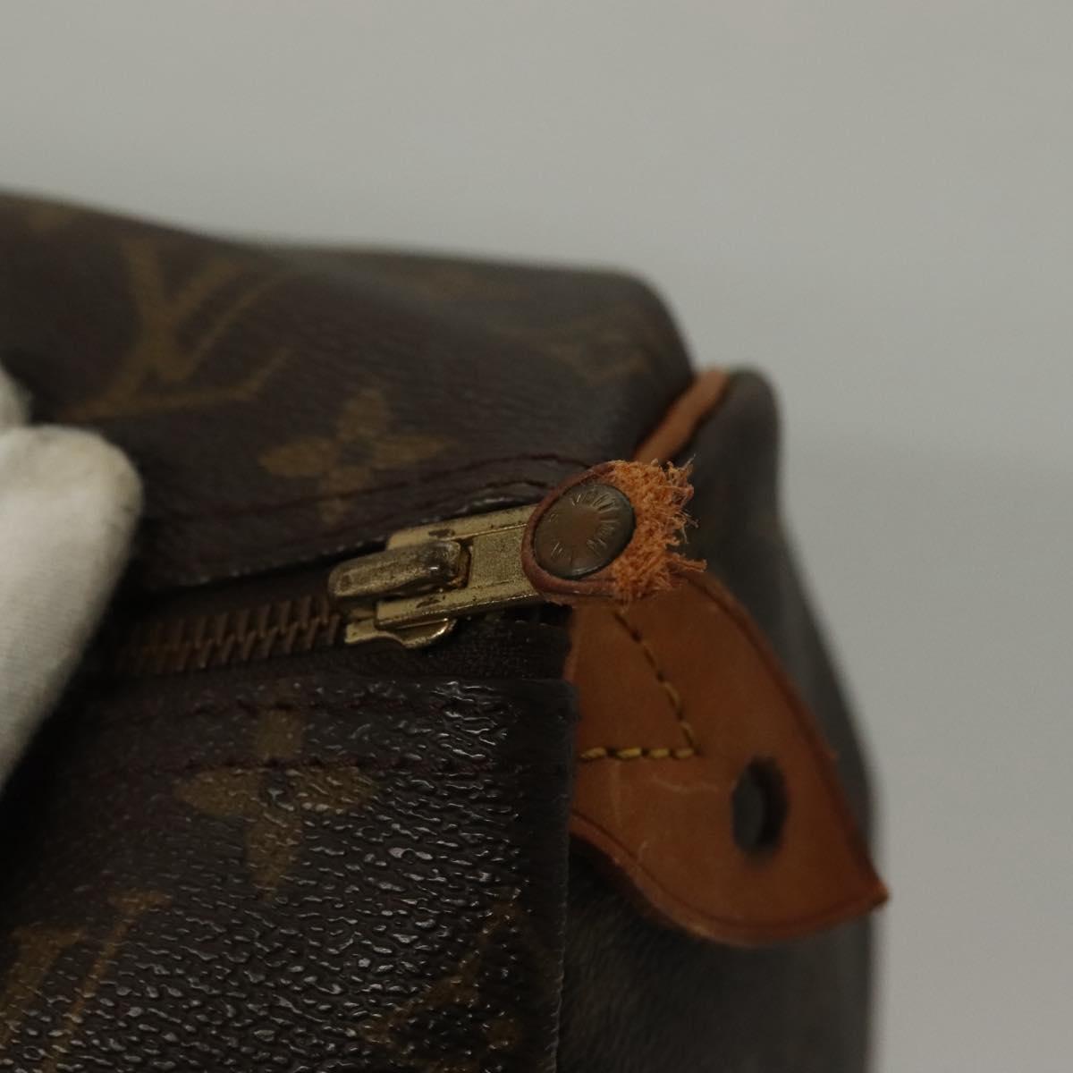 LOUIS VUITTON Monogram Speedy 40 Hand Bag M41522 LV Auth am8754