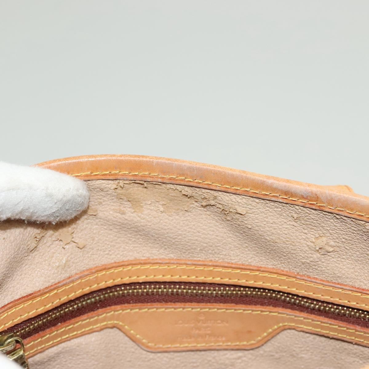 LOUIS VUITTON Monogram Bucket PM Shoulder Bag M42238 LV Auth am8755