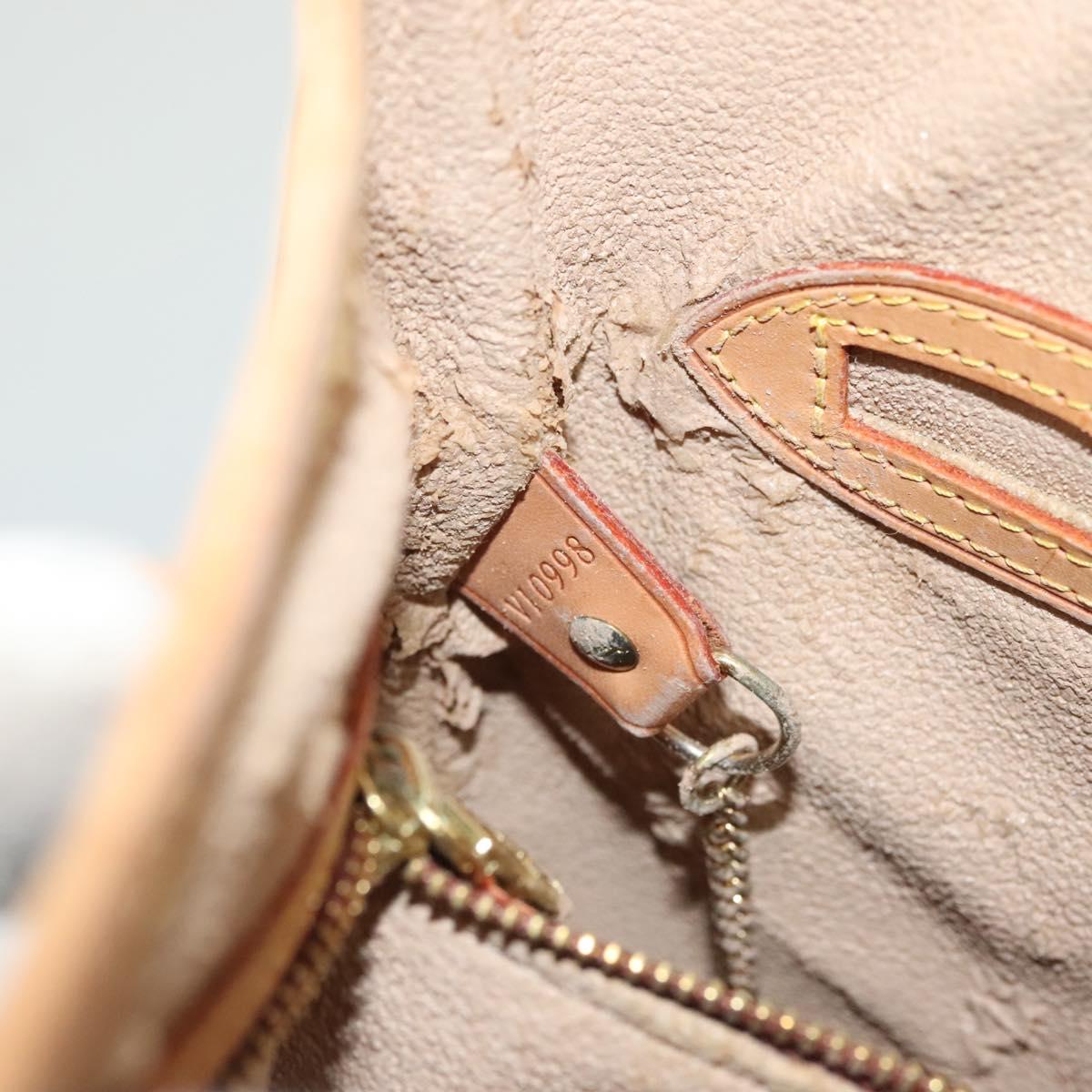 LOUIS VUITTON Monogram Bucket PM Shoulder Bag M42238 LV Auth am8755