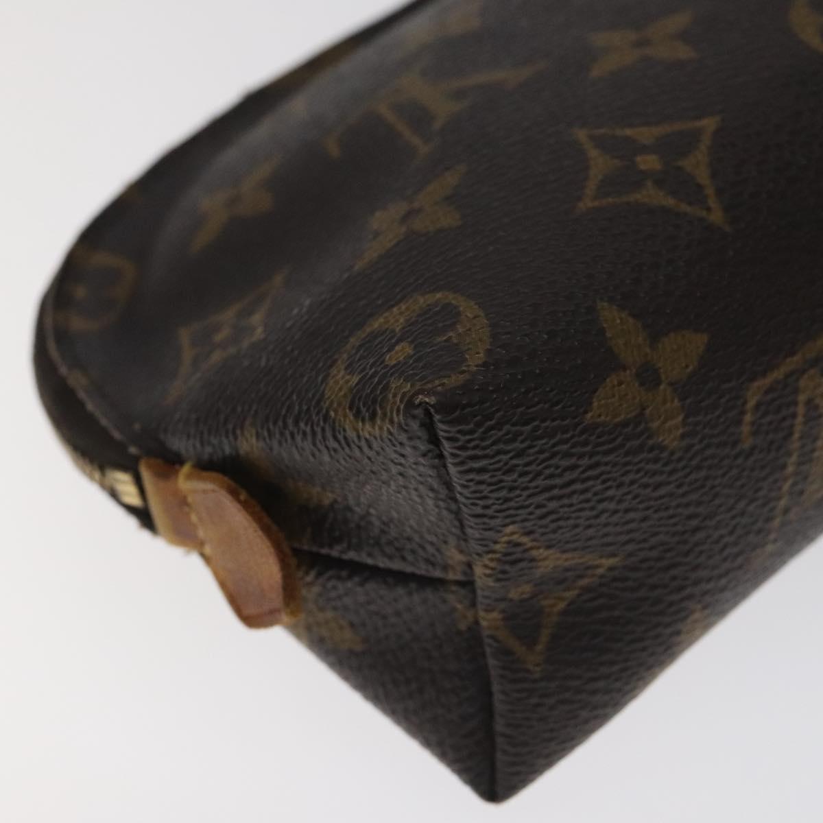LOUIS VUITTON Monogram Pochette Cosmetic PM Pouch M43998 LV Auth am8784