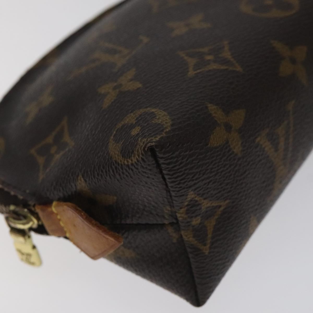 LOUIS VUITTON Monogram Pochette Cosmetic PM Pouch M43998 LV Auth am8784