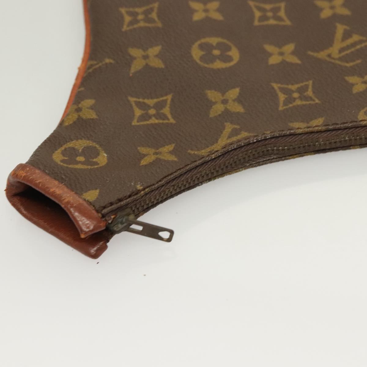 LOUIS VUITTON Monogram Racket Case LV Auth am8788