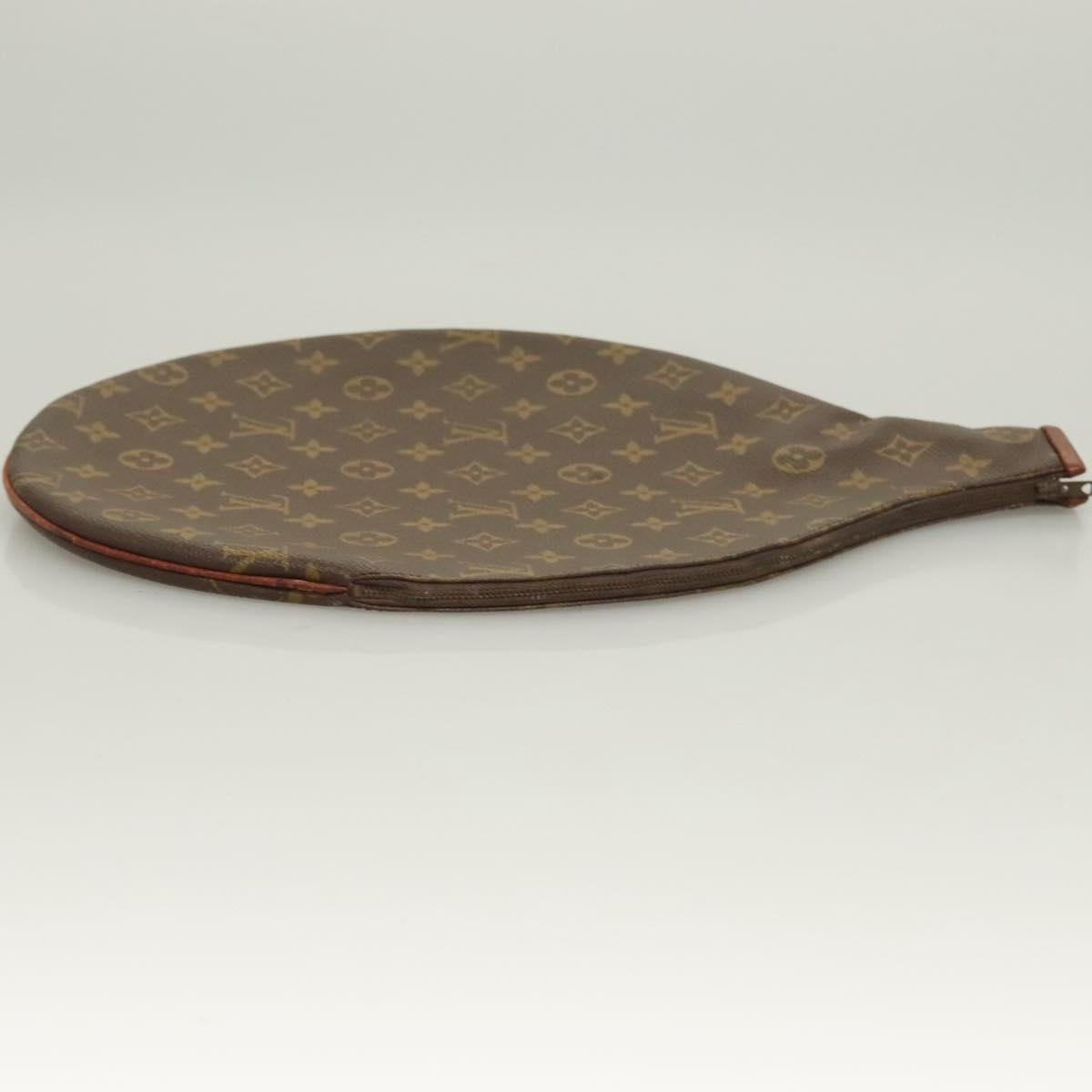 LOUIS VUITTON Monogram Racket Case LV Auth am8788
