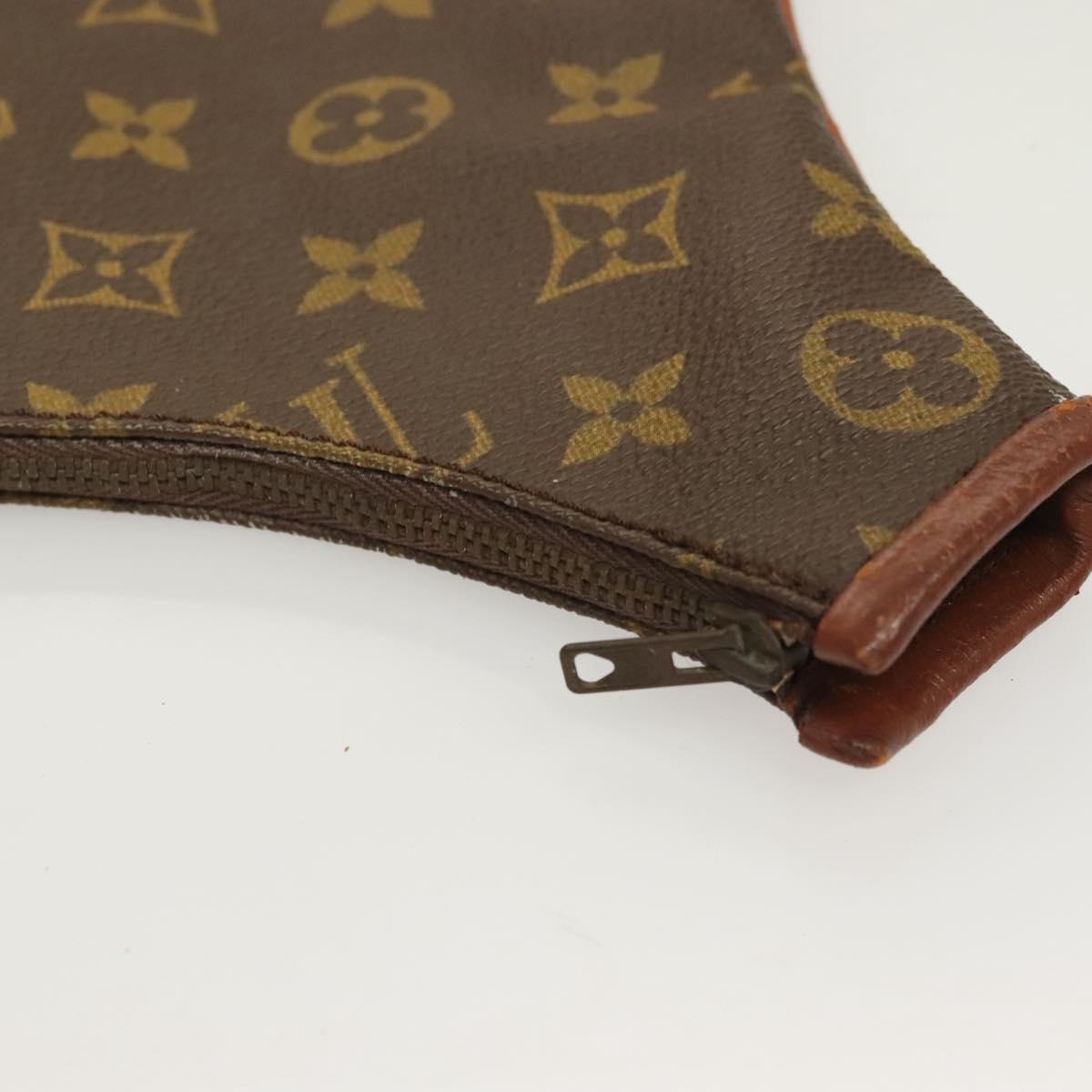 LOUIS VUITTON Monogram Racket Case LV Auth am8788