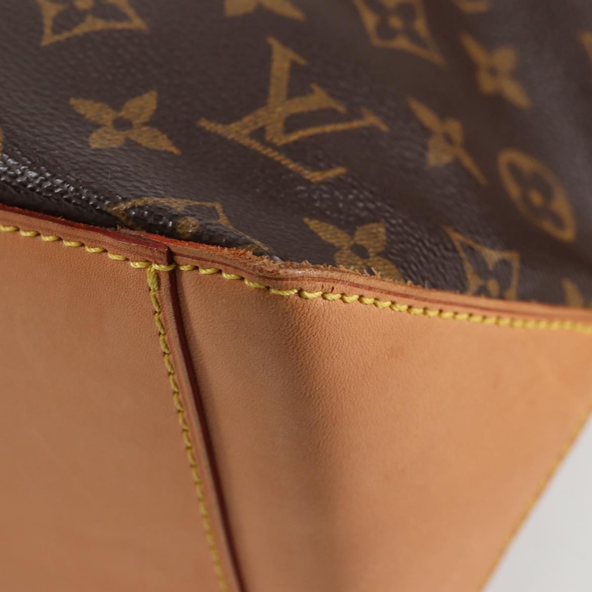 LOUIS VUITTON Monogram Cabas Piano Tote Bag M51148 LV Auth am8800V
