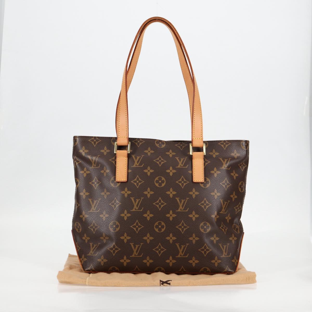 LOUIS VUITTON Monogram Cabas Piano Tote Bag M51148 LV Auth am8800V