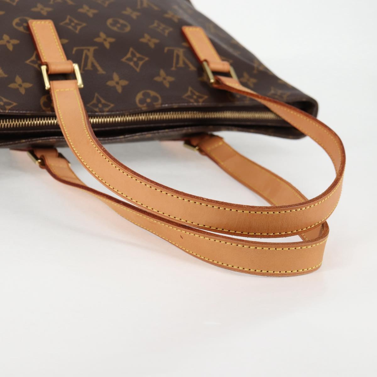 LOUIS VUITTON Monogram Cabas Piano Tote Bag M51148 LV Auth am8800V