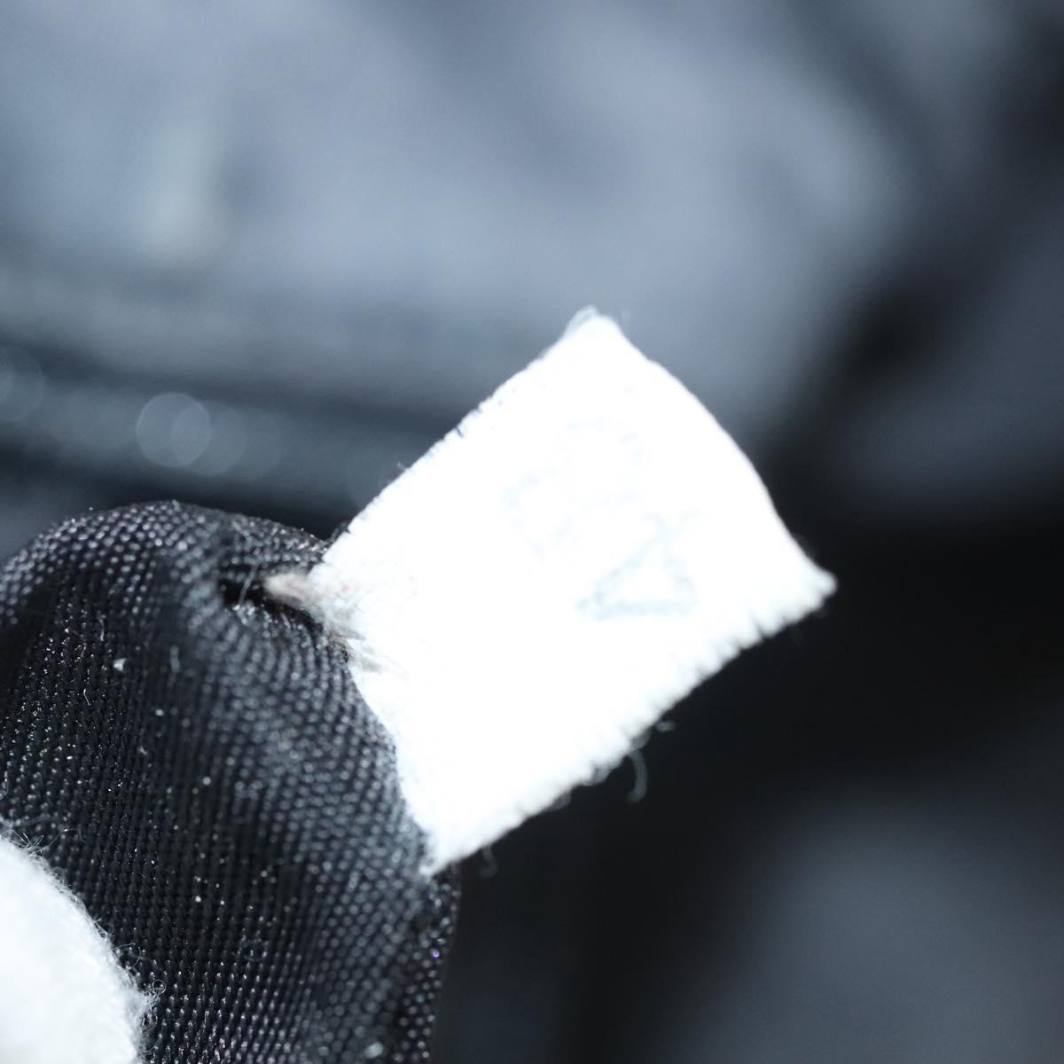 PRADA Hand Bag Nylon Black Clear Auth am8816