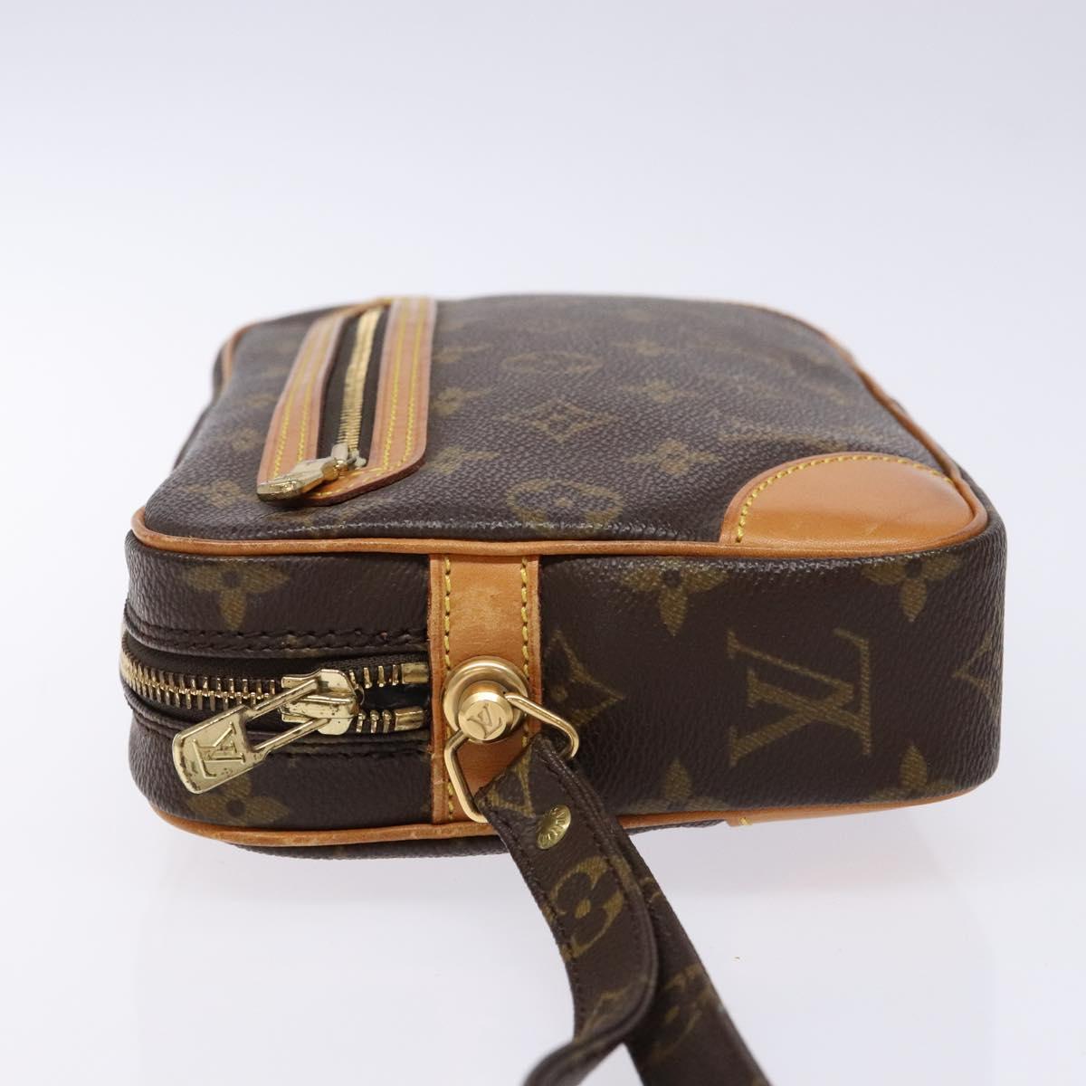 LOUIS VUITTON Monogram Marly Dragonne GM Clutch Bag M51825 LV Auth am8858