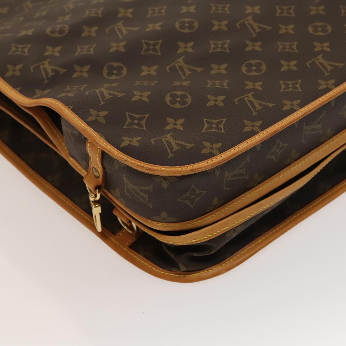 LOUIS VUITTON Monogram Portable Cabin Garment Cover M23420 LV Auth am8862
