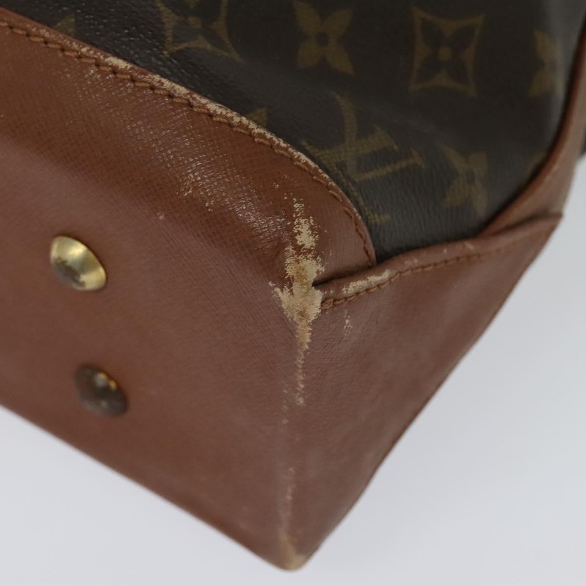 LOUIS VUITTON Monogram Sac Weekend PM Hand Bag M42425 LV Auth am8879