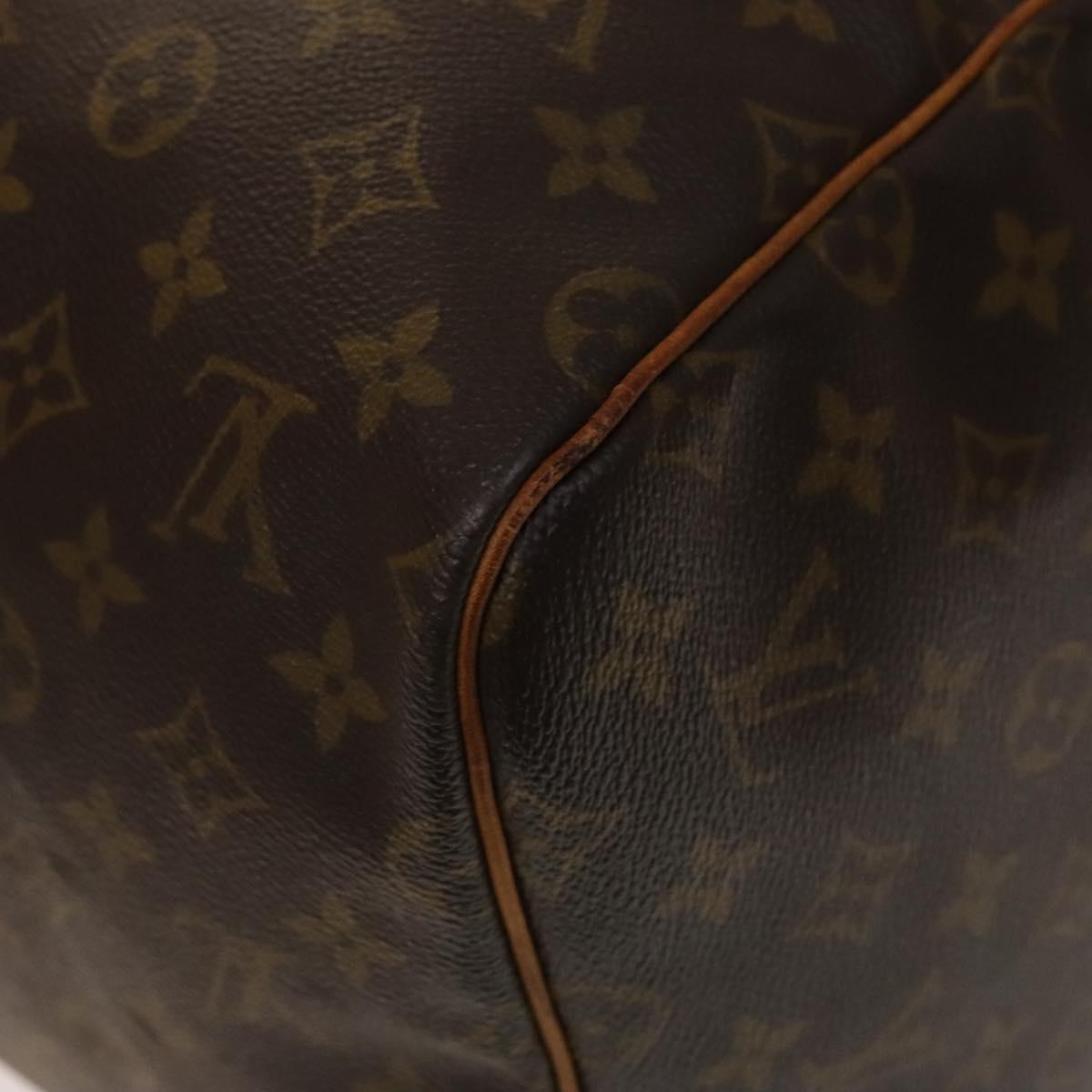 LOUIS VUITTON Monogram Keepall 55 Boston Bag M41424 LV Auth am8907