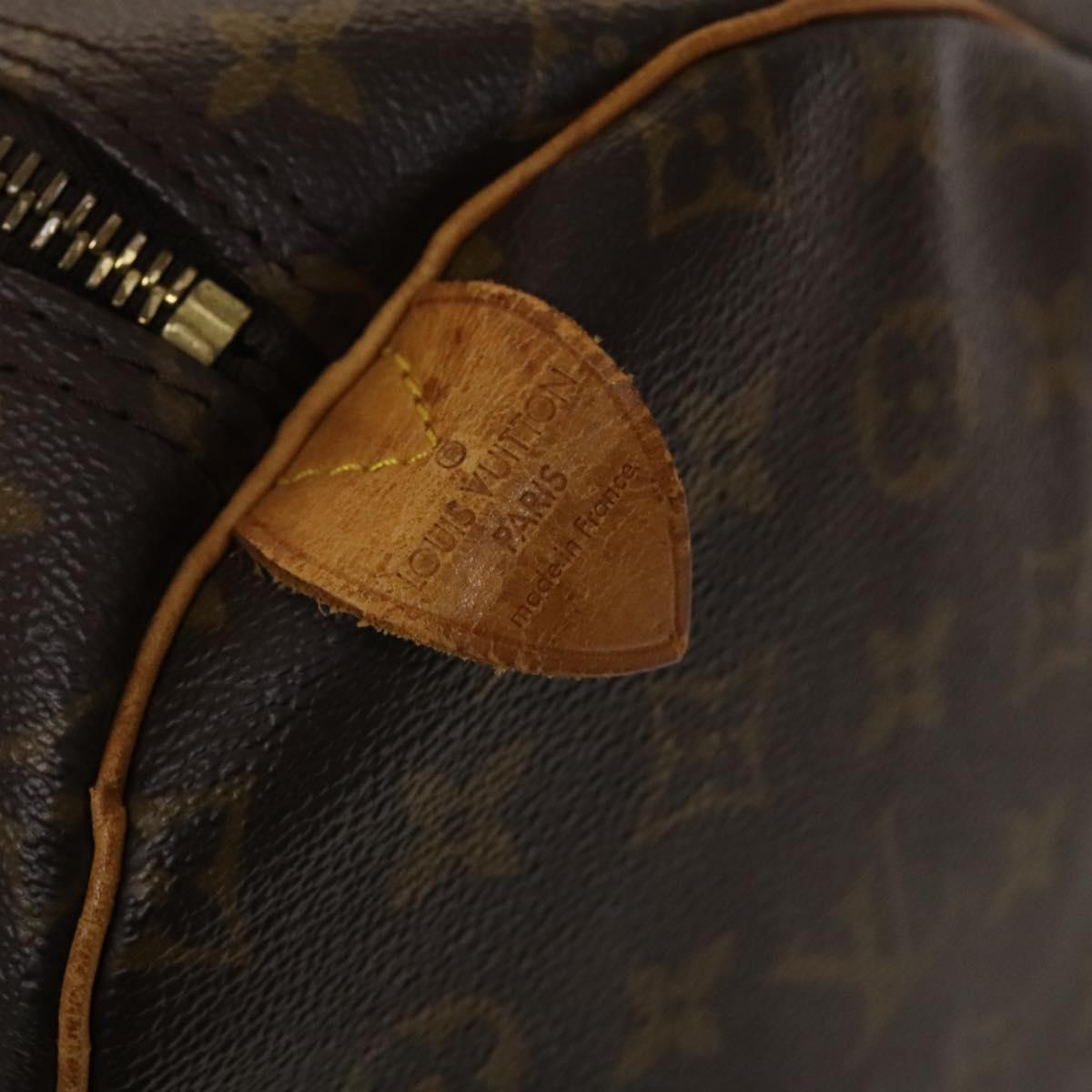 LOUIS VUITTON Monogram Keepall 55 Boston Bag M41424 LV Auth am8907