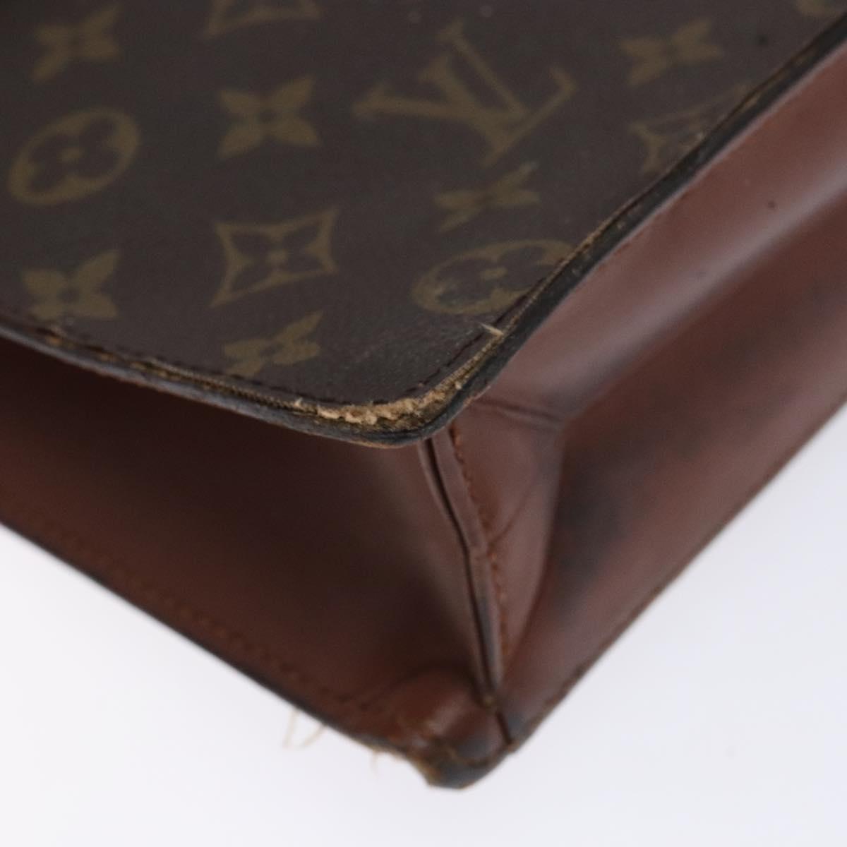 LOUIS VUITTON Monogram Porte Documents Bandouliere Bag M53338 LV Auth am8908
