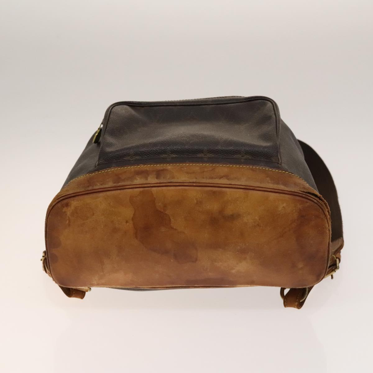 LOUIS VUITTON Monogram Montsouris GM Backpack M51135 LV Auth am8909