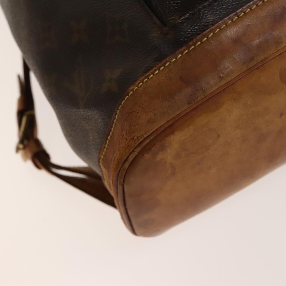 LOUIS VUITTON Monogram Montsouris GM Backpack M51135 LV Auth am8909