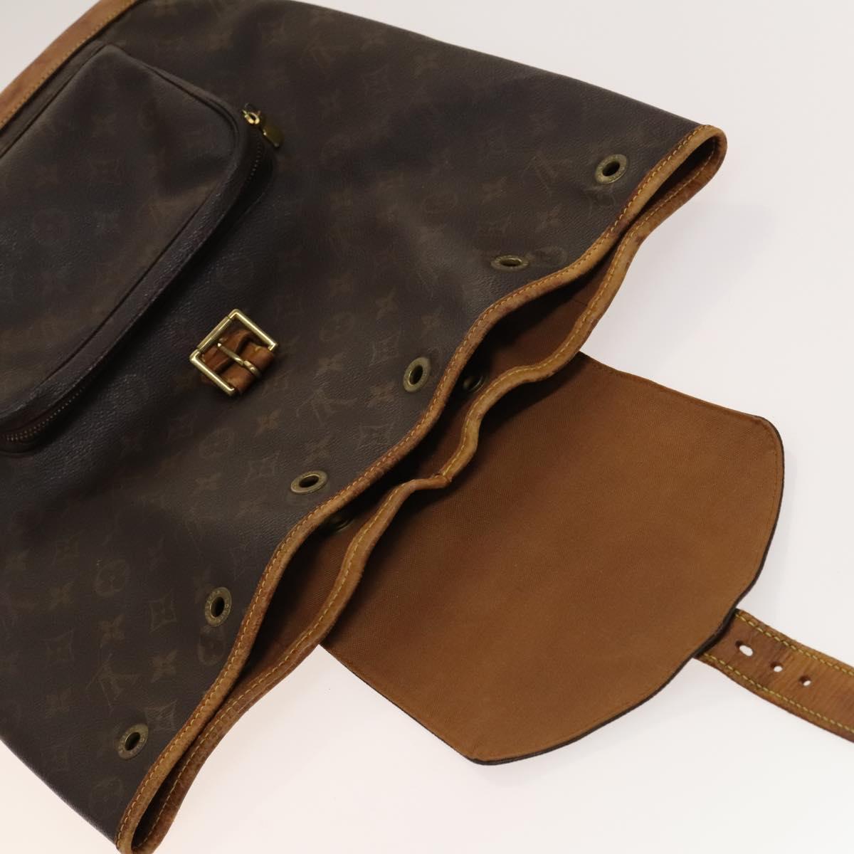 LOUIS VUITTON Monogram Montsouris GM Backpack M51135 LV Auth am8909