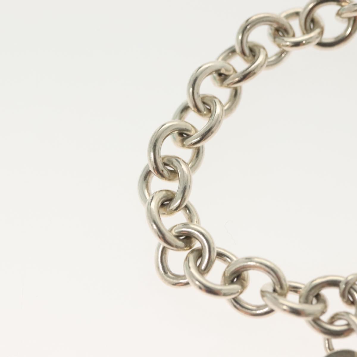 TIFFANY&Co. Toggle heart Bracelet Ag925 Silver Auth am8933V